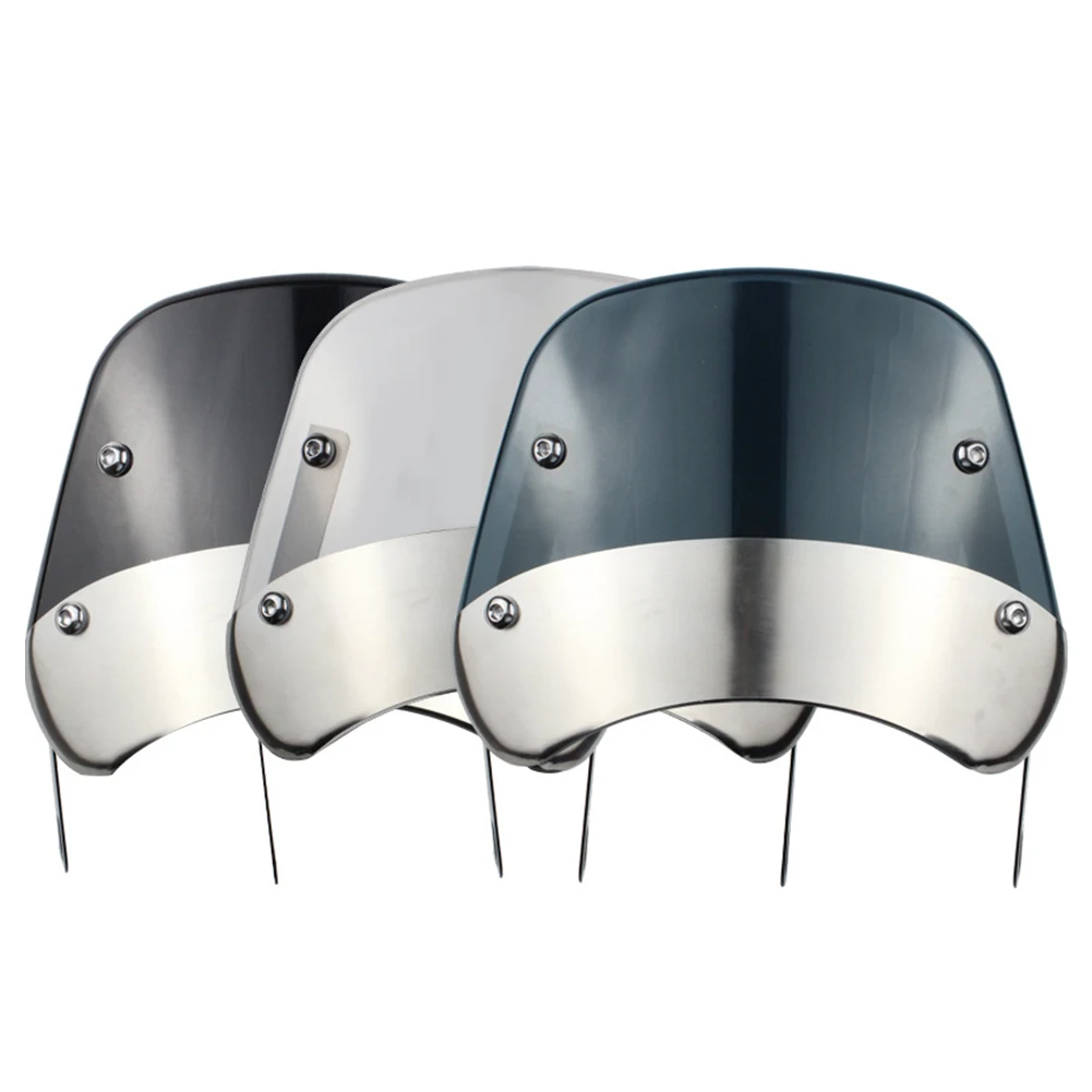 3colors Universal Motorcycle Windshield 5-7inch Headlight Wind Deflector Windscreen for Harley Honda Yamaha Kawasaki Suzuki
3colors Universal Motorcycle Windshield 5-7inch Headlight Wind Deflector Windscreen for Harley Honda Yamaha Kawasaki Suzuki