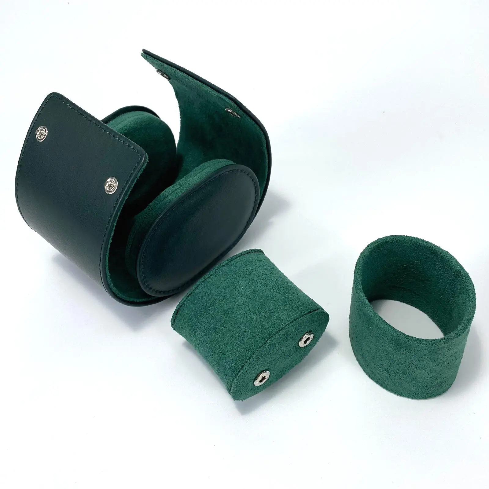 Watch Travel Case Single Watch Roll Box with Real Genuine Leather, Great Gift for Men 
Watch Travel Case Single Watch Roll Box with Real Genuine Leather, Great Gift for Men