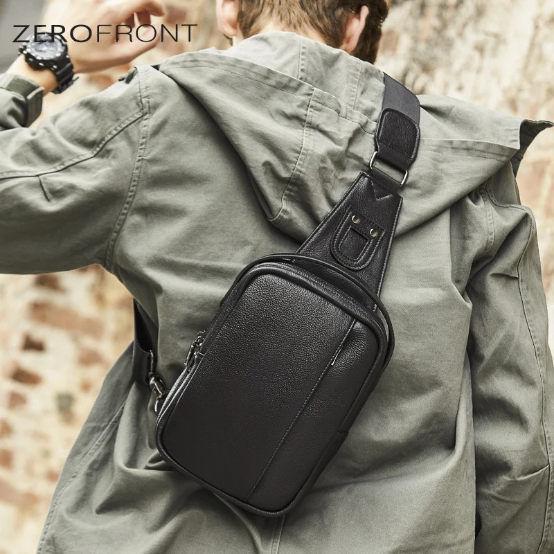 Leather Men's chest bag single shoulder bag head Leather Messenger Bag tide brand leisure large capacity Soft Leather Travel Bac
Leather Men's chest bag single shoulder bag head Leather Messenger Bag tide brand leisure large capacity Soft Leather Travel Bac