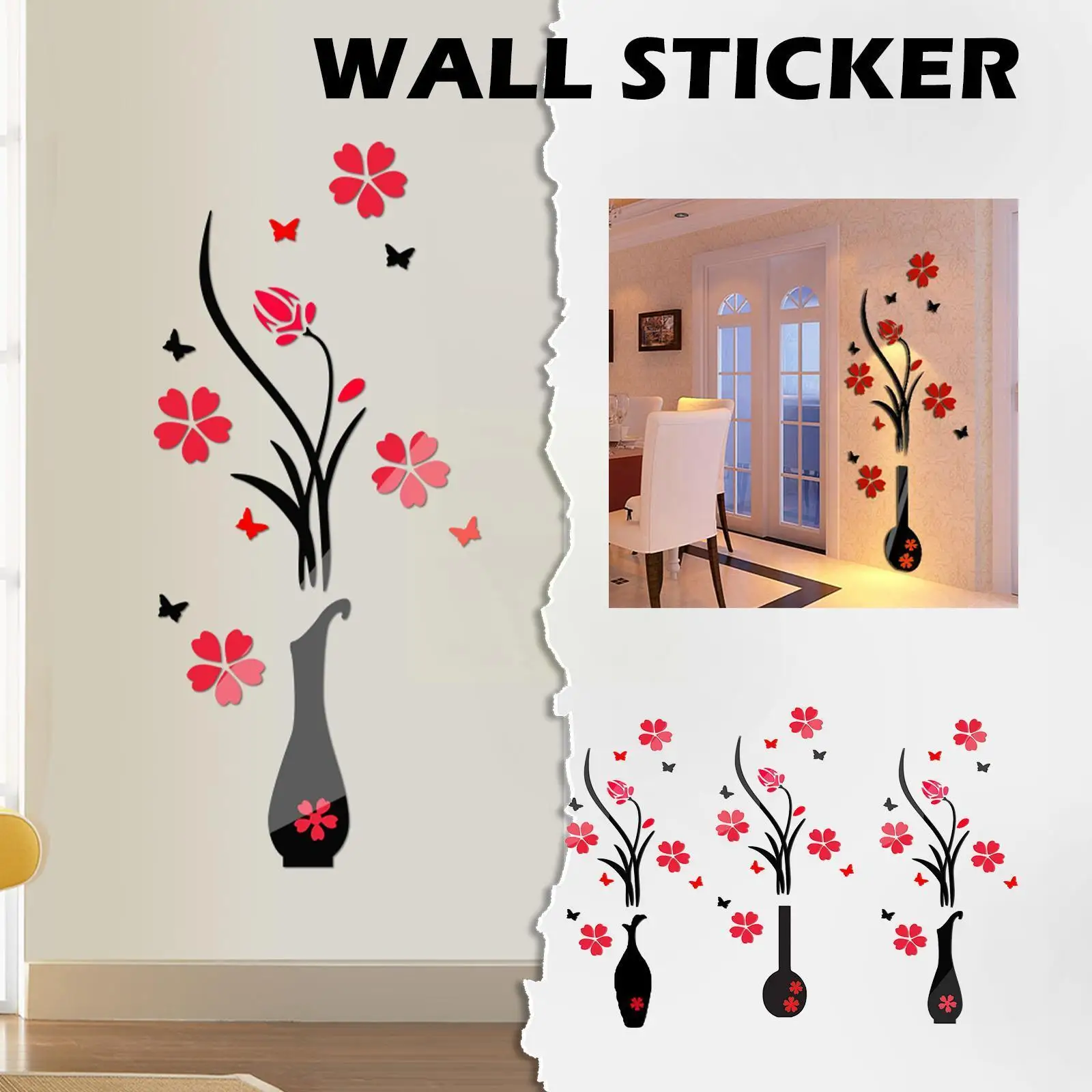 3d Acrylic Wall Sticker Diy Switch Stickers 3d Acrylic Decor Glass Stickers Wall Vase Home Decal Decor Room H1h7
3d Acrylic Wall Sticker Diy Switch Stickers 3d Acrylic Decor Glass Stickers Wall Vase Home Decal Decor Room H1h7