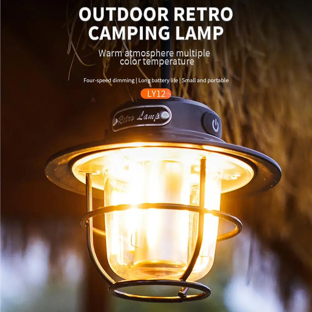 Portable Retro Searchlight Usb Outdoor LED Camping Light Hanging Tent Light Work Lamp With Handle
Portable Retro Searchlight Usb Outdoor LED Camping Light Hanging Tent Light Work Lamp With Handle