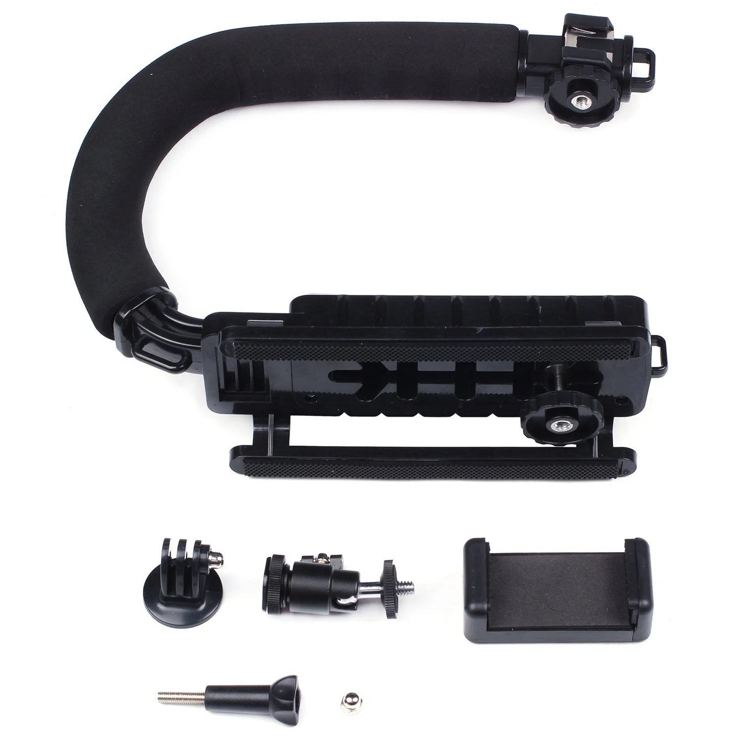 C Type Monopod Handheld Camera Stabilizer Holder Grip Flash Bracket Mount Adapter Three Hot Shoe For Dslr Slr
C Type Monopod Handheld Camera Stabilizer Holder Grip Flash Bracket Mount Adapter Three Hot Shoe For Dslr Slr
