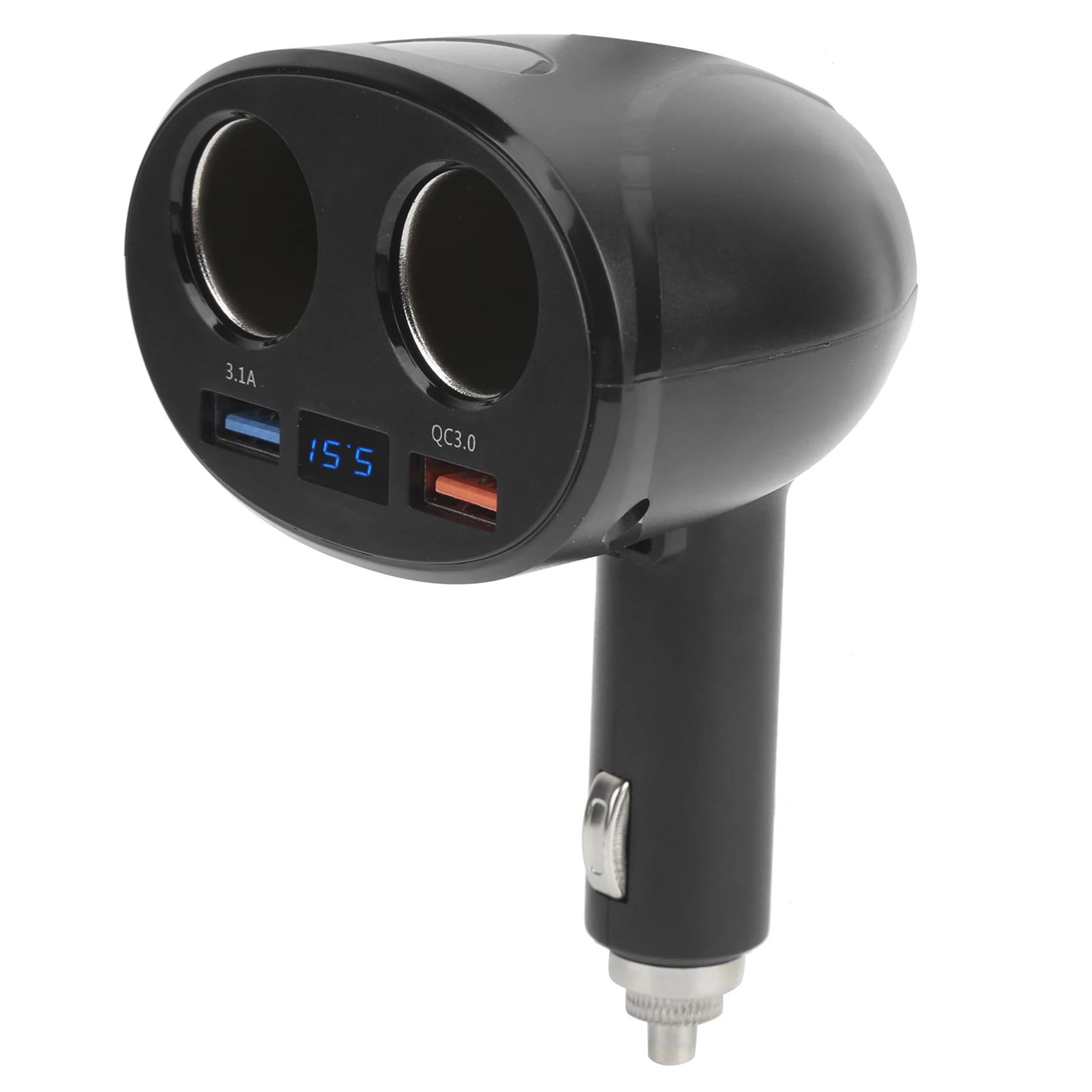 Cigarette Socket Charger Adapter Dual USB Port Splitter Distributor Automobile Electronics
Cigarette Socket Charger Adapter Dual USB Port Splitter Distributor Automobile Electronics