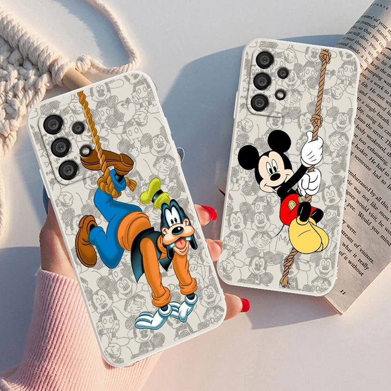 Funny Cartoon Goofy Mickey Phone Case For Samsung A73 A53 A33 A52 A32 A71 A51 A21S A03S A50 A30 5G Liquid Rope Soft Cover
Funny Cartoon Goofy Mickey Phone Case For Samsung A73 A53 A33 A52 A32 A71 A51 A21S A03S A50 A30 5G Liquid Rope Soft Cover