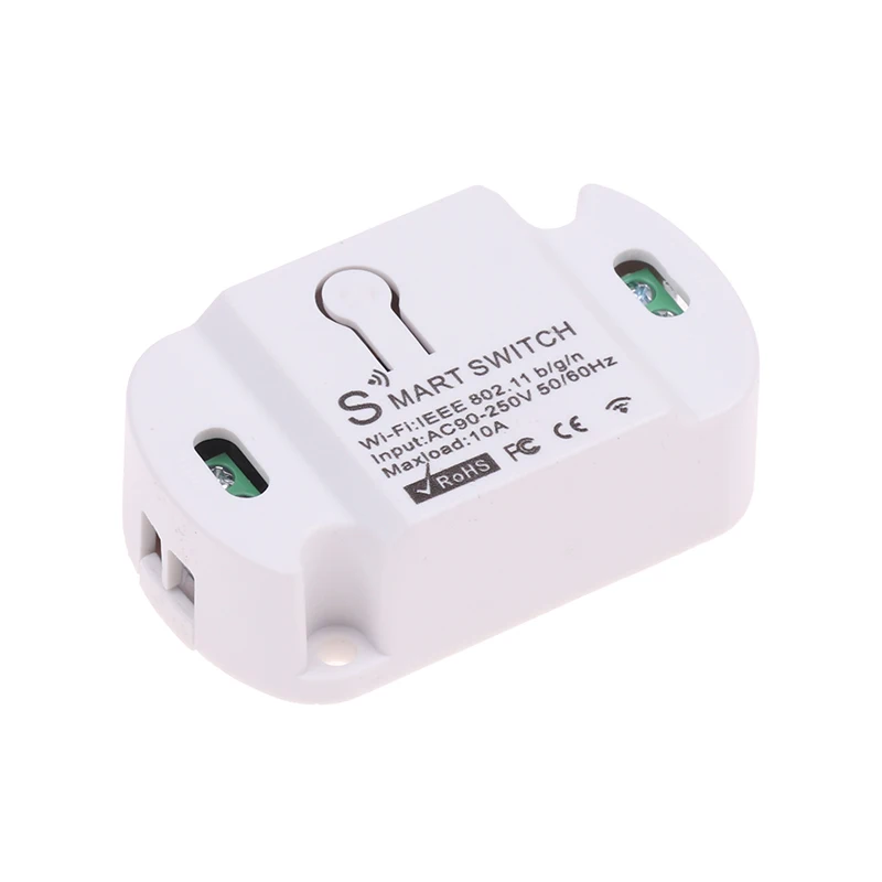 Wifi Mini Smart Switch 10A DIY Light Smart Home Smart Life APP Wireless Remote Control Works
Wifi Mini Smart Switch 10A DIY Light Smart Home Smart Life APP Wireless Remote Control Works