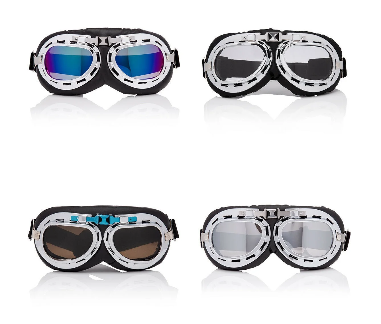 Vintage Style Flying Motorcycle Scooter Goggles Retro Cyber Steampunk Glasses
Vintage Style Flying Motorcycle Scooter Goggles Retro Cyber Steampunk Glasses