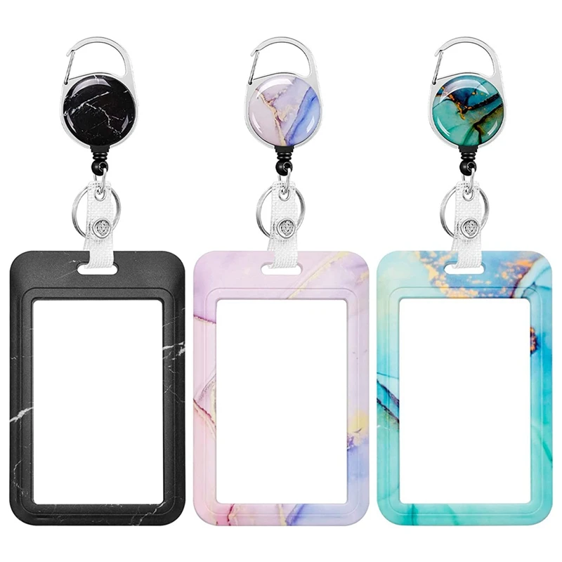 3 Pack Badge Holder With Retractable Reel Heavy Duty ID Name Tag Worker Badge Carabiner Clip Card Protector Cover Case
3 Pack Badge Holder With Retractable Reel Heavy Duty ID Name Tag Worker Badge Carabiner Clip Card Protector Cover Case