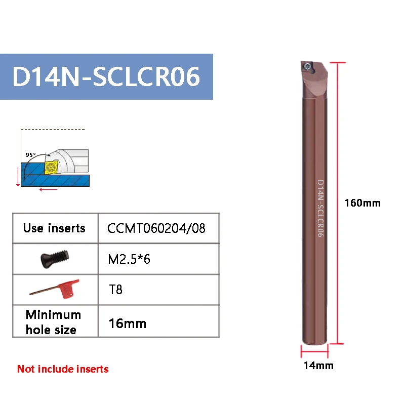 Токарный инструмент SCLCR S16Q-SCLCR09
Токарный инструмент SCLCR S16Q-SCLCR09