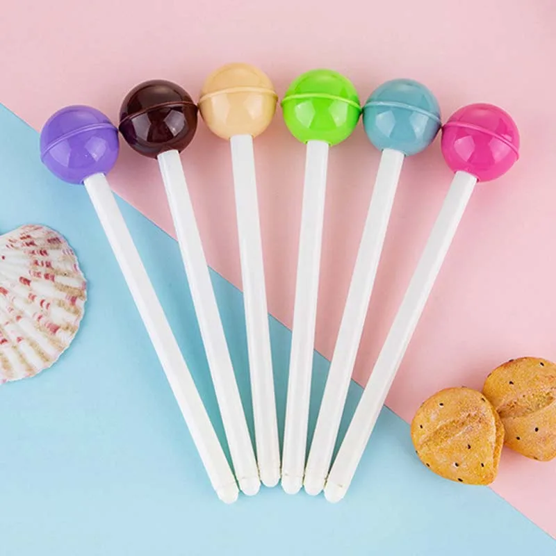 2Pcs Kawaii Lollipop Candy Gel Pens Cute Black Ink Students Writing Cute Stationery School Supplies Office Accessory Lovely Gift
2Pcs Kawaii Lollipop Candy Gel Pens Cute Black Ink Students Writing Cute Stationery School Supplies Office Accessory Lovely Gift