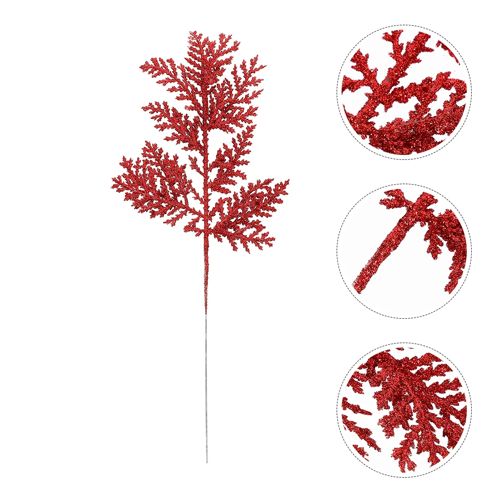 6 Pcs Indoor Christmas Decor DIY Adornment Fake Red Leaves Picks Table Centerpiece Tree
6 Pcs Indoor Christmas Decor DIY Adornment Fake Red Leaves Picks Table Centerpiece Tree