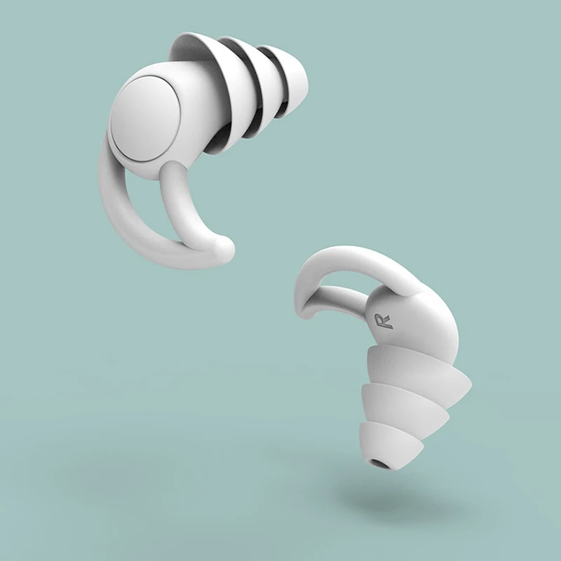 New Small And Comfortable Sleep Noise-Cancelling Soundproof Earplugs Three-Layer Silicone Earplugs Waterproof Swimming Earplugs
New Small And Comfortable Sleep Noise-Cancelling Soundproof Earplugs Three-Layer Silicone Earplugs Waterproof Swimming Earplugs