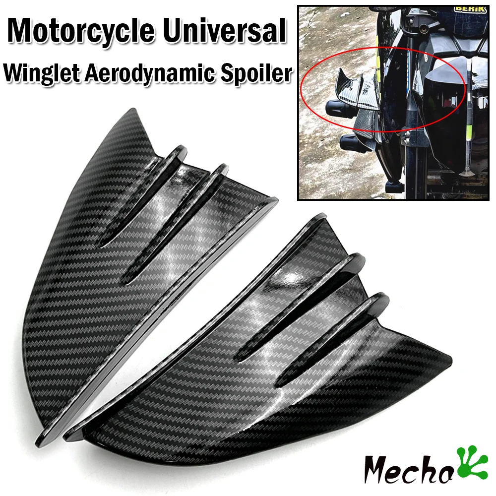 2X Universal Motorcycle Winglet Aerodynamic Spoiler Wing with Adhesive Decoration Sticker For Yamaha Suzuki For Kawasaki Ducati
2X Universal Motorcycle Winglet Aerodynamic Spoiler Wing with Adhesive Decoration Sticker For Yamaha Suzuki For Kawasaki Ducati