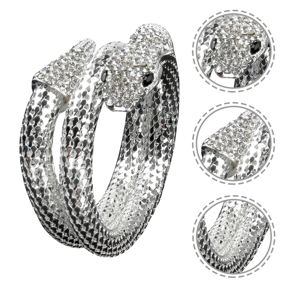 Bangle Snake Bracelet Cuffarm Punk Wrap Jewelry Wristband Bracelets Cleopatra Egypt Wrist Rhinestone Swirl Chaingothic Open
Bangle Snake Bracelet Cuffarm Punk Wrap Jewelry Wristband Bracelets Cleopatra Egypt Wrist Rhinestone Swirl Chaingothic Open