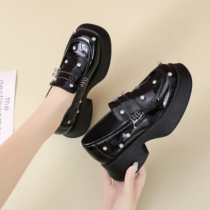 Shoes On Heels Casual Female Sneakers Dress Flats Women Clogs Platform Oxfords Autumn Round Toe Shallow Mouth Creepers Leather N
Shoes On Heels Casual Female Sneakers Dress Flats Women Clogs Platform Oxfords Autumn Round Toe Shallow Mouth Creepers Leather N