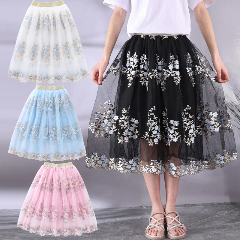 Summer Children Kids Girls Yarns Skirt Embroideried Tutu Skirts Kids Long Skirts Clothes
Summer Children Kids Girls Yarns Skirt Embroideried Tutu Skirts Kids Long Skirts Clothes