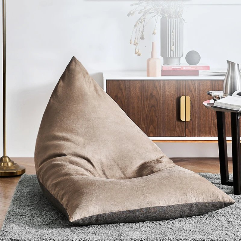 Suede Lazy Sofa Tatami Rice Dumpling Bean Bag Backrest Fabric Chair Cushion living room furniture couch mobilier
Suede Lazy Sofa Tatami Rice Dumpling Bean Bag Backrest Fabric Chair Cushion living room furniture couch mobilier