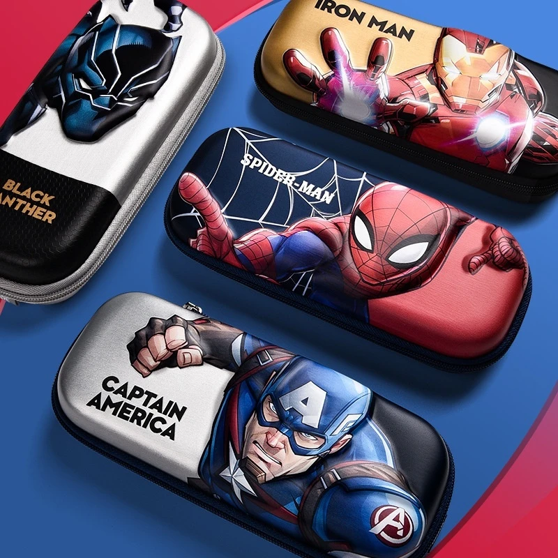 Isney Marvel периферийные устройства Человек-паук Капитан Америка пенал красивый