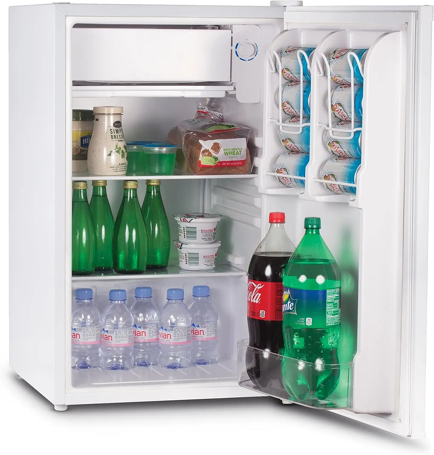 

Компактный однодверный холодильник и морозильник Cool CCR32W, 3,2 куб. Фут. Мини-холодильник, белый