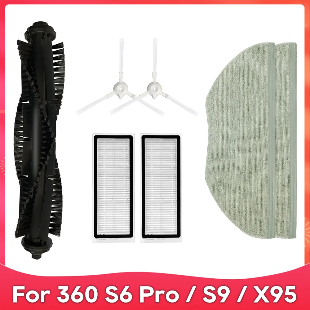 Совместимо с ( 360 S6 Pro / S9 / X95 ) Робот-пылесос: Основной ролик, боковая щетка, фильтр, ткань для мытья, тряпка, запасная часть аксессуара.
Совместимо с ( 360 S6 Pro / S9 / X95 ) Робот-пылесос: Основной ролик, боковая щетка, фильтр, ткань для мытья, тряпка, запасная часть аксессуара.