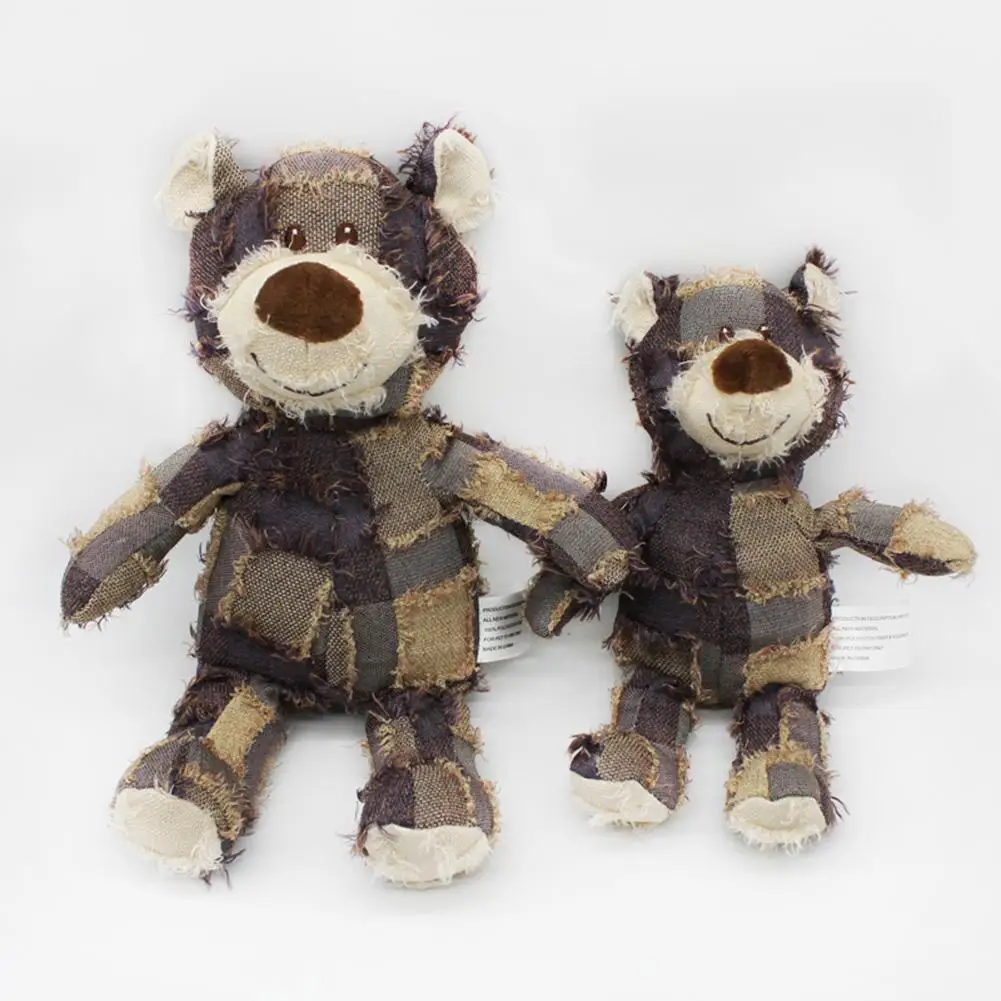 Pet Dog Bear Plush Toys 3-color Squeaking Stuffed Toys Pet Anxiety Relief Calming Aid Molar Chew Toys
Pet Dog Bear Plush Toys 3-color Squeaking Stuffed Toys Pet Anxiety Relief Calming Aid Molar Chew Toys