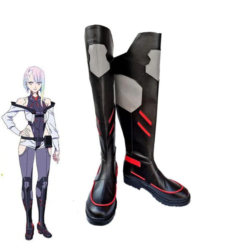 Anime Cyberpunk Edgerunners Lucy Cosplay Shoes PU Leather Shoes Halloween Carnival Boots Cosplay Props Custom Made
Anime Cyberpunk Edgerunners Lucy Cosplay Shoes PU Leather Shoes Halloween Carnival Boots Cosplay Props Custom Made