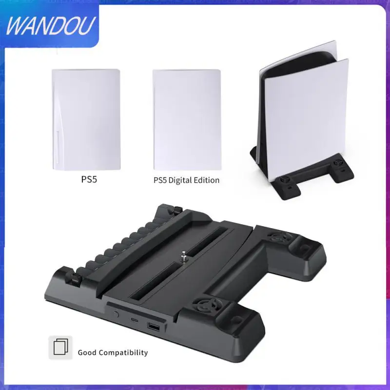 With Disc Storage Rack Controller Charger Station Power-off With Led Indicator Game Controller Charger Multi-function Fan Base
With Disc Storage Rack Controller Charger Station Power-off With Led Indicator Game Controller Charger Multi-function Fan Base