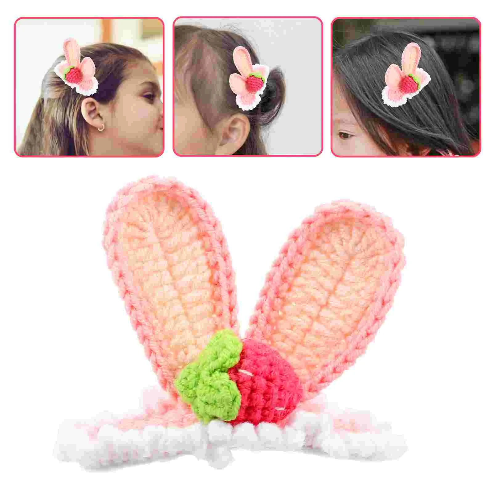 Bunny Ear Hair Clip Woolen Knitting Hair Clip Girls Hair Accessory Woolen Knitting Hair Clamp
Bunny Ear Hair Clip Woolen Knitting Hair Clip Girls Hair Accessory Woolen Knitting Hair Clamp