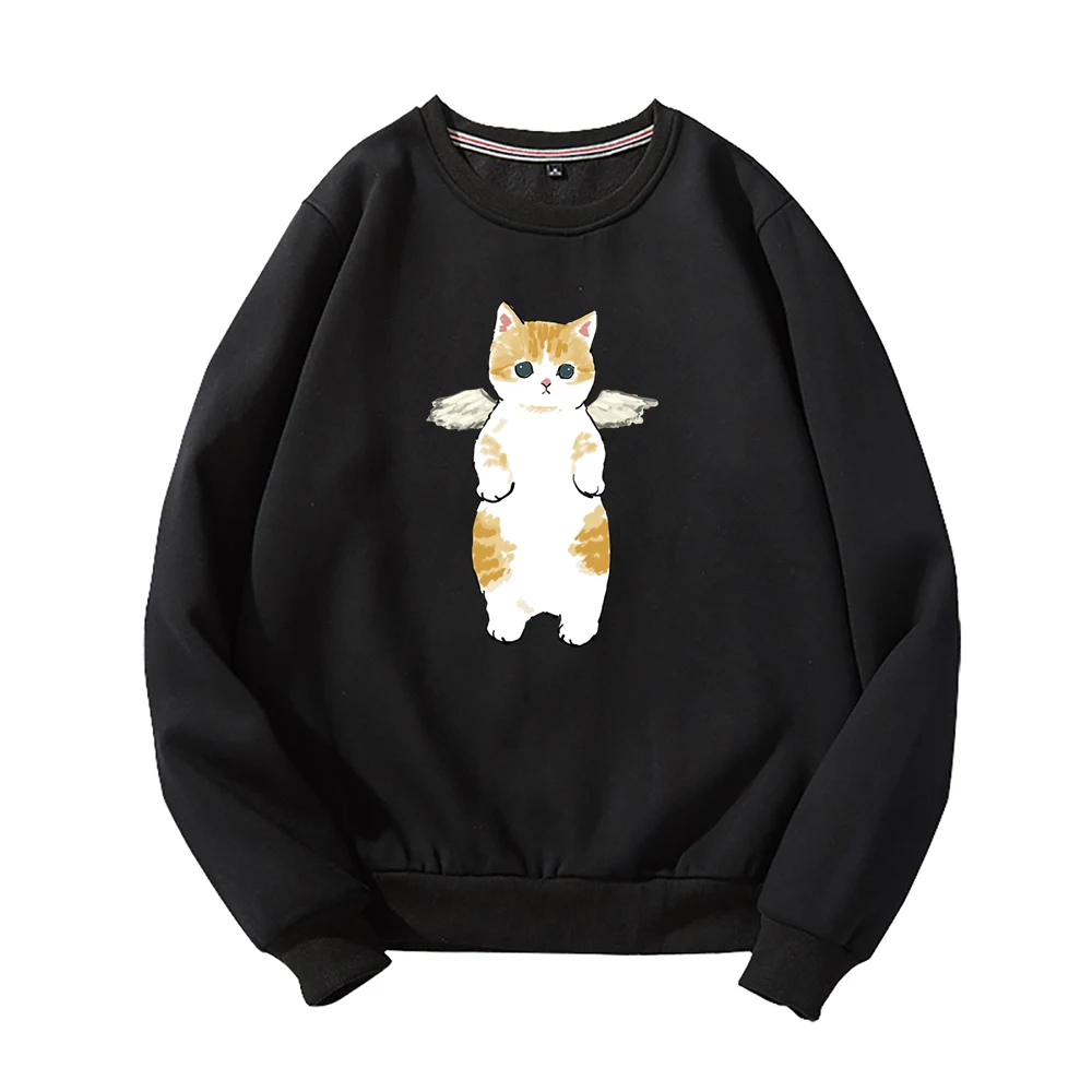 Mofu Sand Cat kawaii cat cute 2D Print O-Neck Sweatshirt Harajuku Round Collar 2 
Mofu Sand Cat kawaii cat cute 2D Print O-Neck Sweatshirt Harajuku Round Collar 2