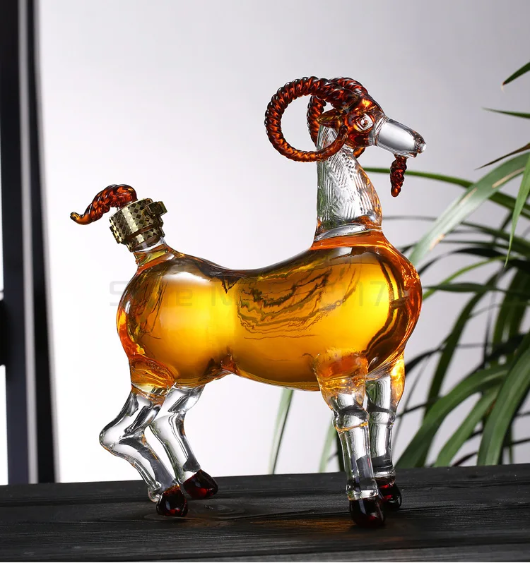 Cute animal sheep shaped design home lead-free whiskey decanter for Liquor Scotch Bourbon 1201-07
Cute animal sheep shaped design home lead-free whiskey decanter for Liquor Scotch Bourbon 1201-07