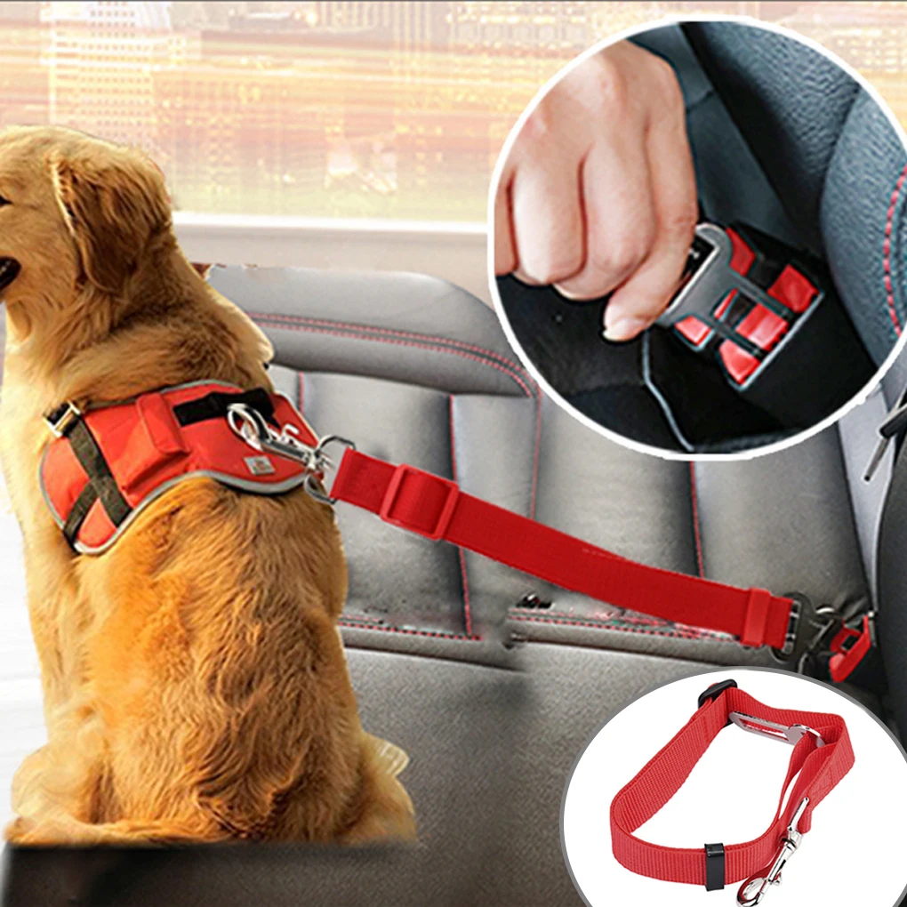 Pet Car Seat Safety Strap Leash Vehicle Adjustable Pet Restraining Belt Nylon Safe Driving
Pet Car Seat Safety Strap Leash Vehicle Adjustable Pet Restraining Belt Nylon Safe Driving
