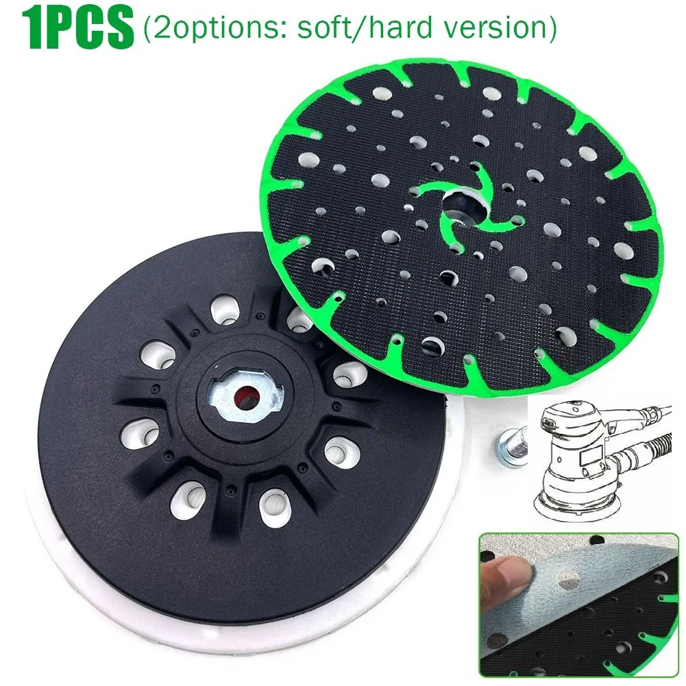 1PCS Sanding Pad 6 Inch 150mm 48 Hole Hook M8 For Festool ETS 150/3 EQ Universal Sanders Power Tool Part For Sand Flat Surfaces
1PCS Sanding Pad 6 Inch 150mm 48 Hole Hook M8 For Festool ETS 150/3 EQ Universal Sanders Power Tool Part For Sand Flat Surfaces
