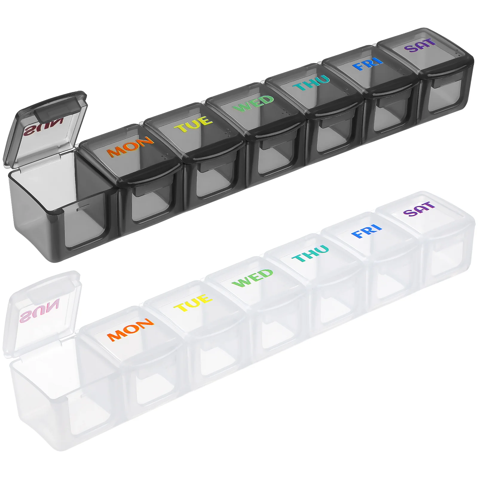 2 Pcs Box Organizer Case Large Medicine Container Portable Kit Traveling Containers
2 Pcs Box Organizer Case Large Medicine Container Portable Kit Traveling Containers