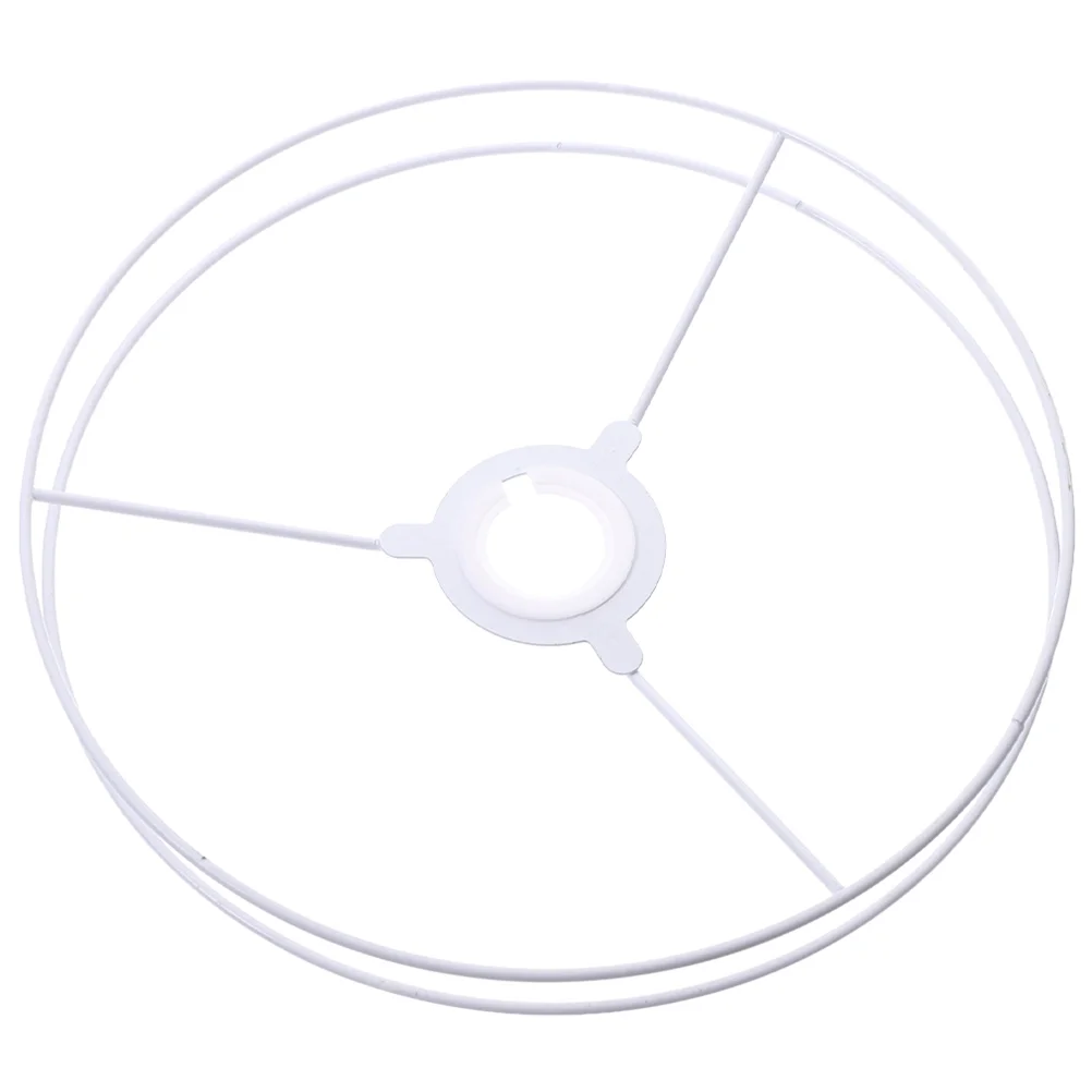 Round Chandelier Metal DIY Lamp Frames Vintage Shade Accessories Ring Lampshade White Holder Pendant 
Round Chandelier Metal DIY Lamp Frames Vintage Shade Accessories Ring Lampshade White Holder Pendant