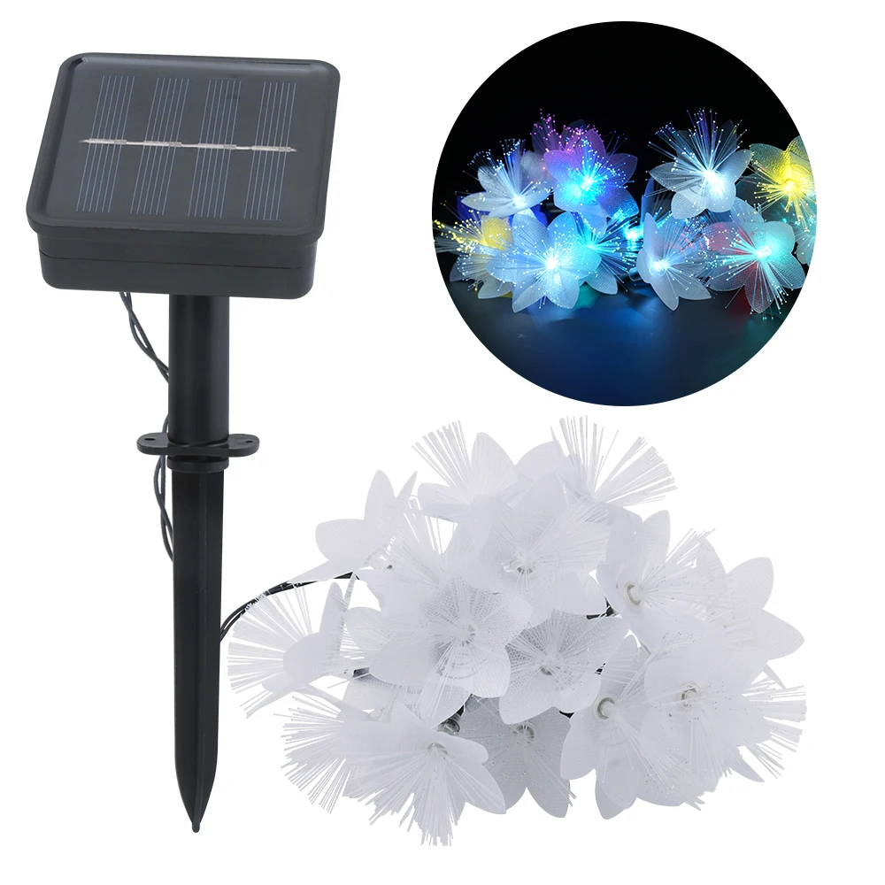 Солнечная гирлянда BORUIT с цветами 20 LED 5 м
Солнечная гирлянда BORUIT с цветами 20 LED 5 м