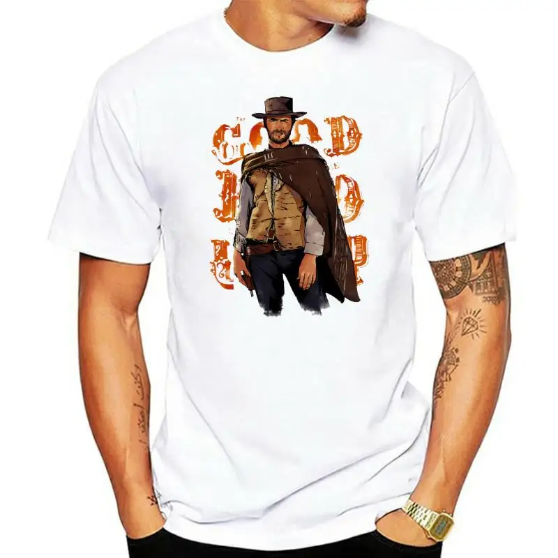 Clint Eastwood The Good The Bad and The Ugly T-shirt for Men Plus Size S-3XL Group Top New 2022 Summer Style T Shirt
Clint Eastwood The Good The Bad and The Ugly T-shirt for Men Plus Size S-3XL Group Top New 2022 Summer Style T Shirt