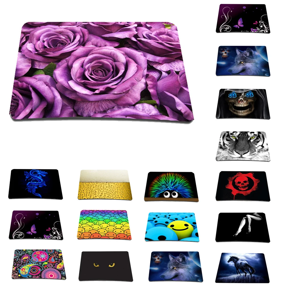 Gaming Accessories New Soft Rubber Slim Mat Desk Pad Home/Office Fasion Print Small Carpet Mousepads For Laser Mice Mouse 
Gaming Accessories New Soft Rubber Slim Mat Desk Pad Home/Office Fasion Print Small Carpet Mousepads For Laser Mice Mouse