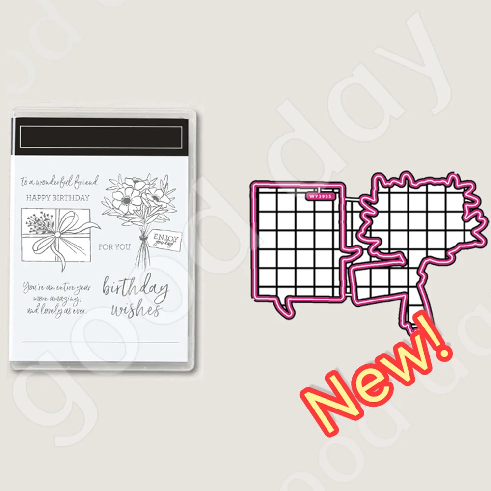 Metal Cutting Dies Bouquet Clear Stamps Handmade DIY Embossing Making Scrapbook Photo Album Crafts Decor Punch Mold Hot 2023 New
Metal Cutting Dies Bouquet Clear Stamps Handmade DIY Embossing Making Scrapbook Photo Album Crafts Decor Punch Mold Hot 2023 New