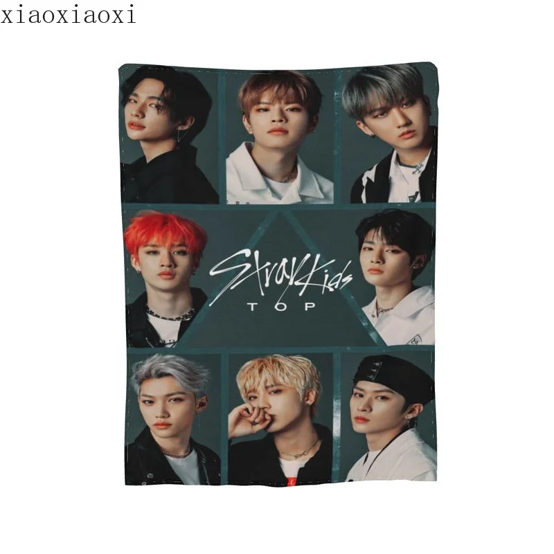 High Quality Flannel Warm Soft Kpop Star Stray Kids Blanket Suitable for Bed Couch Sofa Chair Travel Boys Girls Adults Gifts
High Quality Flannel Warm Soft Kpop Star Stray Kids Blanket Suitable for Bed Couch Sofa Chair Travel Boys Girls Adults Gifts