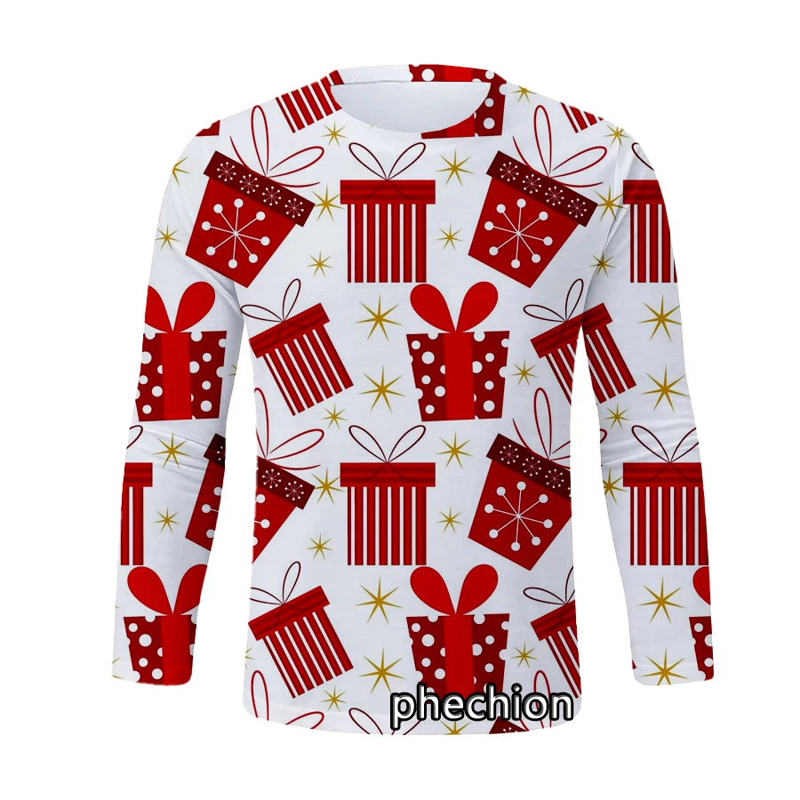 phechion New Men/Women Christmas Pattern 3D Printed Long Sleeve T-Shirt Fashion T Shirt Sport Hip Hop Summer Tops S02
phechion New Men/Women Christmas Pattern 3D Printed Long Sleeve T-Shirt Fashion T Shirt Sport Hip Hop Summer Tops S02