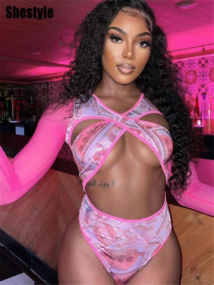 Женский комбидресс с вырезами Shestyle, укороченный комбидресс с принтом денег, Клубная одежда, костюм для выступлений с перекрестными узорами,...
Женский комбидресс с вырезами Shestyle, укороченный комбидресс с принтом денег, Клубная одежда, костюм для выступлений с перекрестными узорами,...