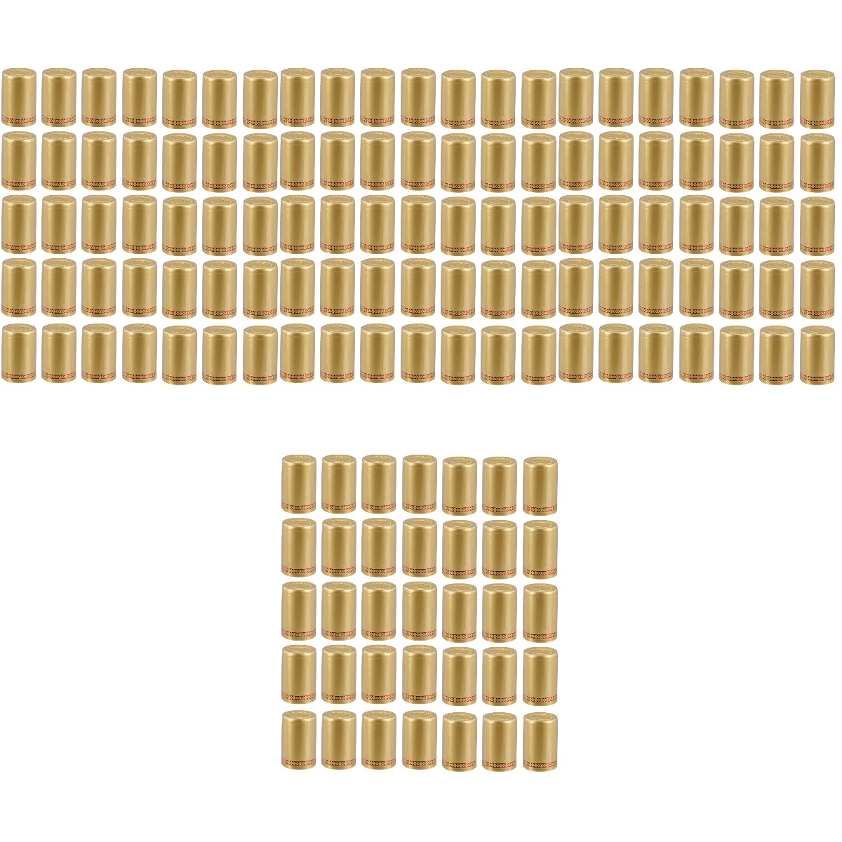 400 pcs Heat Shrink Capsules Bottle Shrink Caps Shrink Wrap Bottle Capsules for Bottles 33mm Golden
400 pcs Heat Shrink Capsules Bottle Shrink Caps Shrink Wrap Bottle Capsules for Bottles 33mm Golden