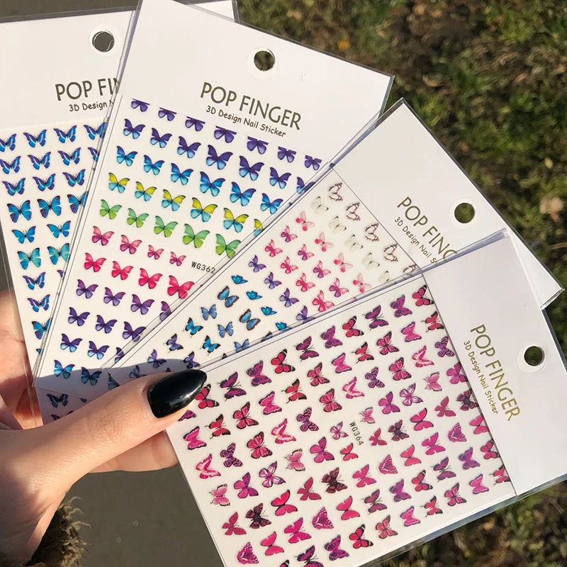 4PCS/Lot Pink Bule Butterfly Nail Stickers 8*10cm Self-Adhesive Transfer Butterfly Nail Decals DIY Manicure Butterfly Slider-1
4PCS/Lot Pink Bule Butterfly Nail Stickers 8*10cm Self-Adhesive Transfer Butterfly Nail Decals DIY Manicure Butterfly Slider-1