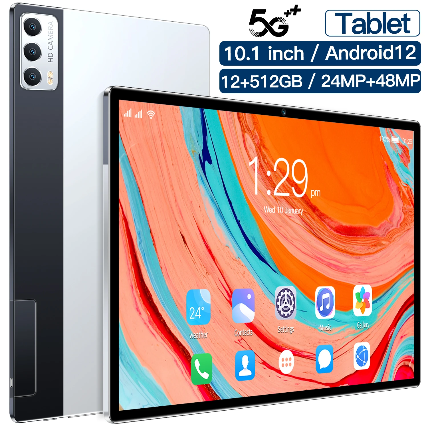 10,1-дюймовый планшет с восьмиядерным процессором Snapdragon 2022, ОЗУ 8 Гб, ПЗУ 10,1 ГБ, 4G LTE GPS, Android 12
10,1-дюймовый планшет с восьмиядерным процессором Snapdragon 2022, ОЗУ 8 Гб, ПЗУ 10,1 ГБ, 4G LTE GPS, Android 12