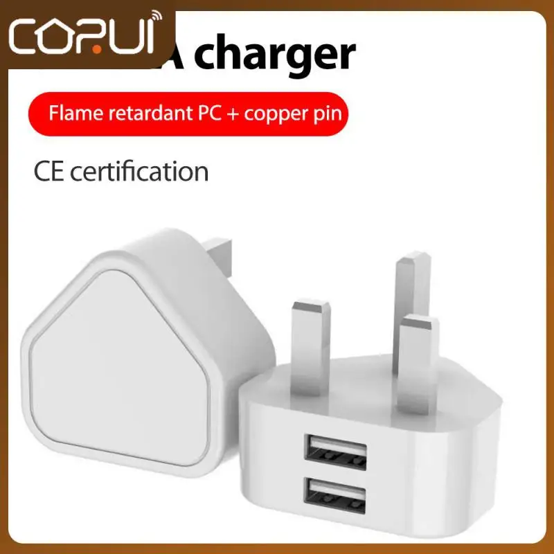 Drop Resistance Power Adapter 5v2.1a Charging Head Fire Resistance Wall Plug Durable Mobile Accessories No Deformation Charger
Drop Resistance Power Adapter 5v2.1a Charging Head Fire Resistance Wall Plug Durable Mobile Accessories No Deformation Charger