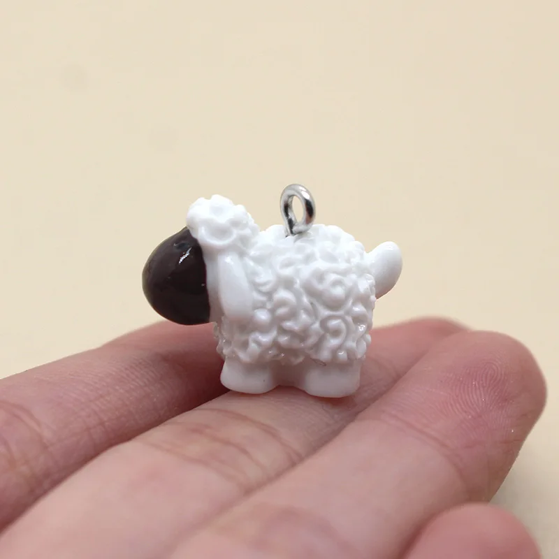 10pcs 21x20mm Resin Fuffy Sheep Cute Charms For Earring Keychain Making Accessory Diy Crafts Cartoon Jewelry Pendant Make
10pcs 21x20mm Resin Fuffy Sheep Cute Charms For Earring Keychain Making Accessory Diy Crafts Cartoon Jewelry Pendant Make
