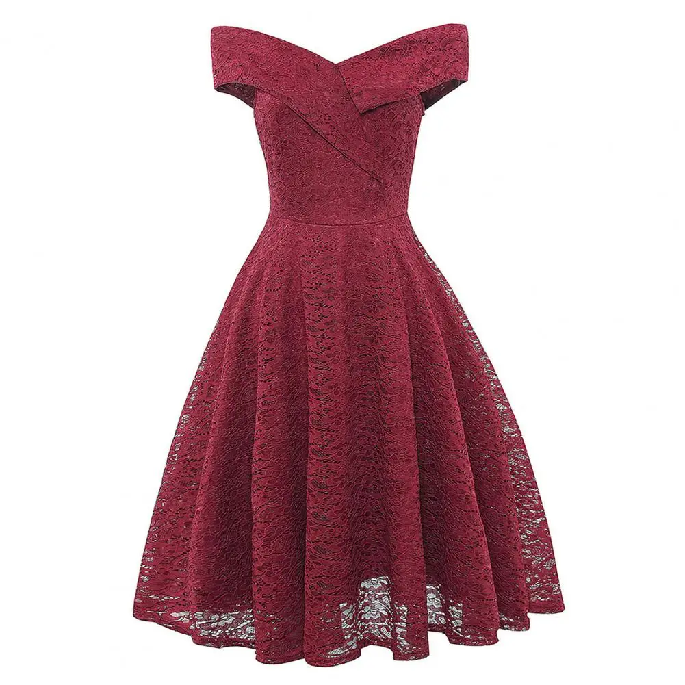 Wedding Dress Elegant Breathable Big Hem Lace Women Prom Dress Women Clothes Party Dress Party Dress
Wedding Dress Elegant Breathable Big Hem Lace Women Prom Dress Women Clothes Party Dress Party Dress
