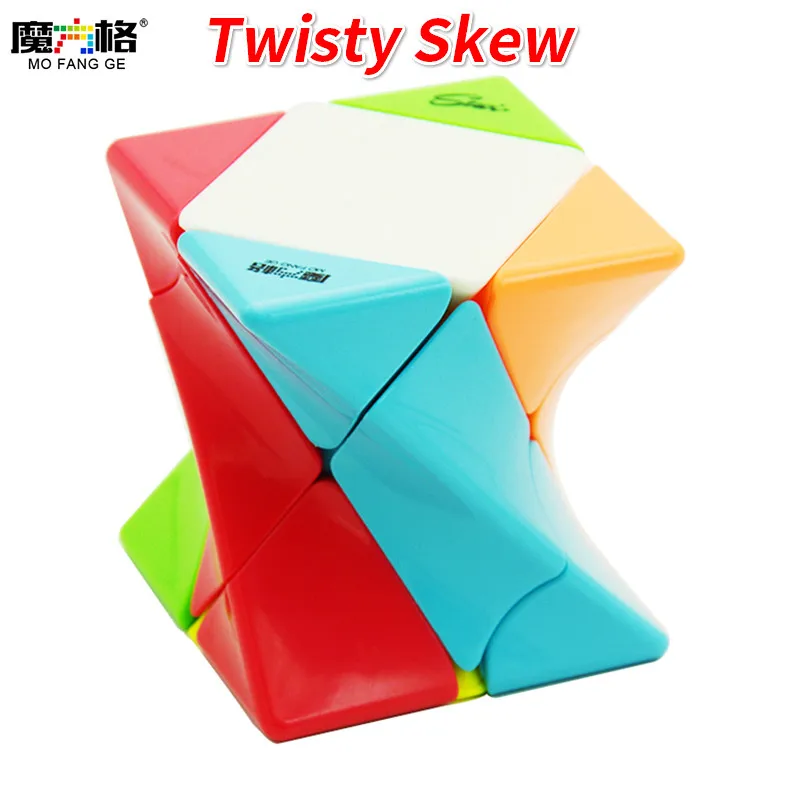 

Qiyi MoFangGe Twisty Skew Cube Cubo Magico Qiyi Skew Speed Puzzle Toys Magic Puzzle Cubes Toys for Children Not Magnetic