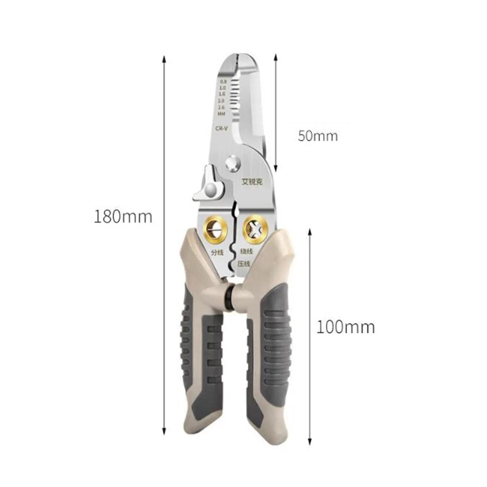 Multipurpose Wire Crimping Tool Compact Professional Electrician Tools for Auto Repair Aluminum Cable Factory Industry Crafting
Multipurpose Wire Crimping Tool Compact Professional Electrician Tools for Auto Repair Aluminum Cable Factory Industry Crafting