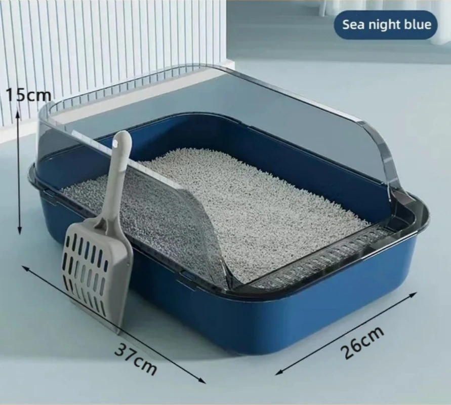 Large Capacity Open Cat Litter Box Plastic Anti-Splash Cats Toilet Pet Sandbox Kitten Tray Bedpan Cleaning Bath Basin Supplies
Large Capacity Open Cat Litter Box Plastic Anti-Splash Cats Toilet Pet Sandbox Kitten Tray Bedpan Cleaning Bath Basin Supplies