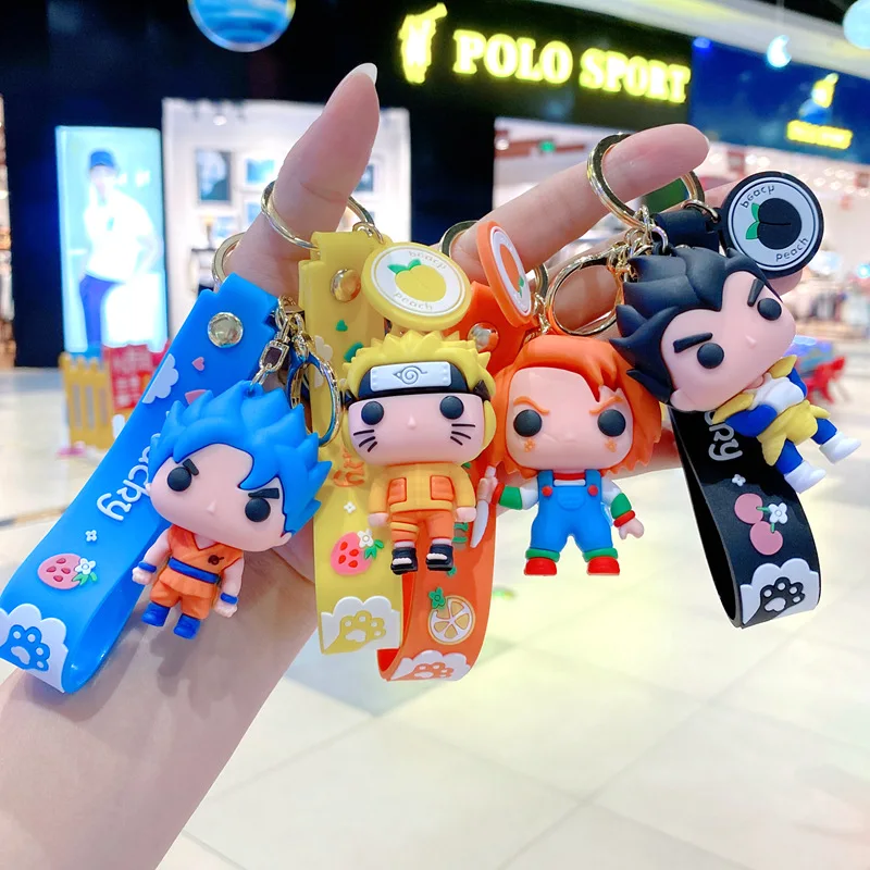 Naruto Vegeta Kakarotto Son Goku Rick Key Chain Japanese Anime Keyring Key Chain Pendant for Bag Phone Jewelry Gifts for Friends
Naruto Vegeta Kakarotto Son Goku Rick Key Chain Japanese Anime Keyring Key Chain Pendant for Bag Phone Jewelry Gifts for Friends